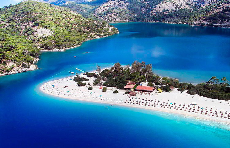 Laguna azul de Ölüdeniz, Turquía