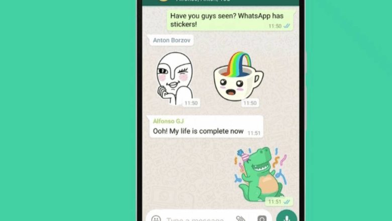 Actualización de stickers animados de Whatsapp|