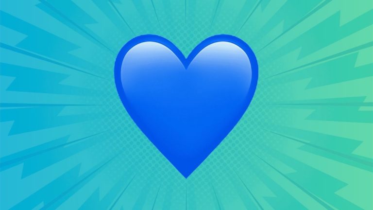 Significado del Emoji de Corazón Azul